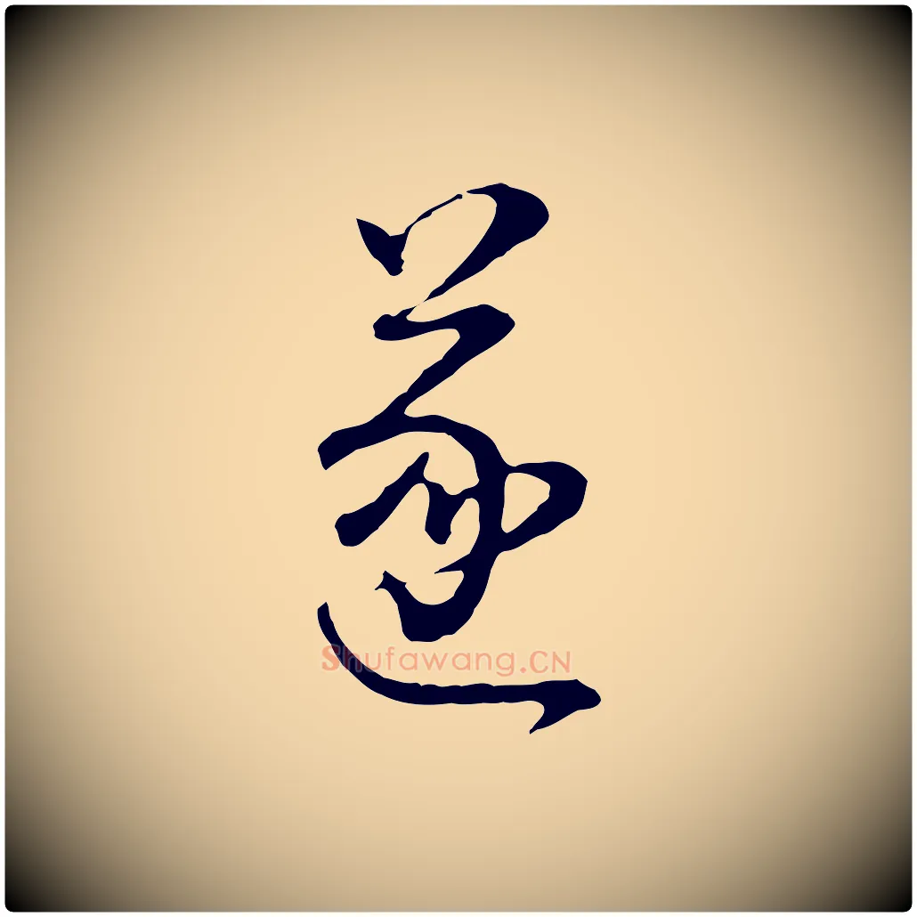 遂毛笔行书写法,摘自明代董其昌邵康节先生自着无名公