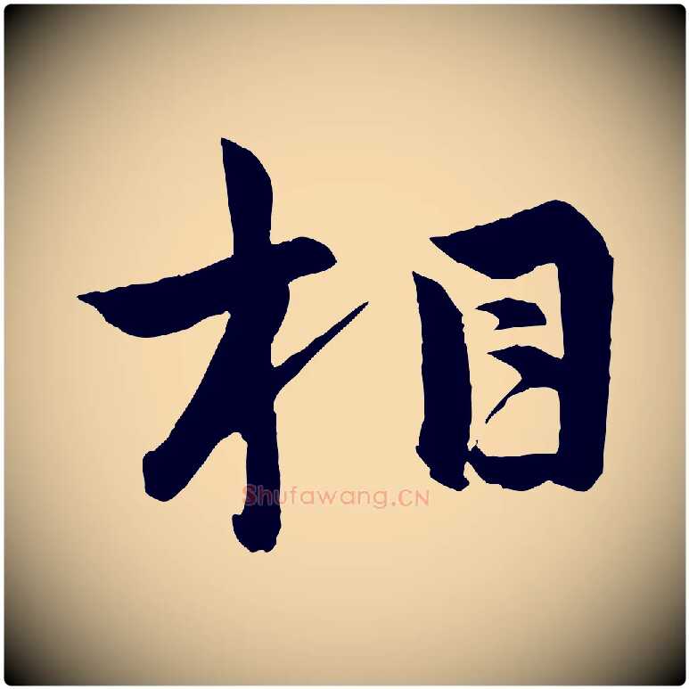 相毛笔行楷写法,摘自明代孙蕡跋瞻近帖