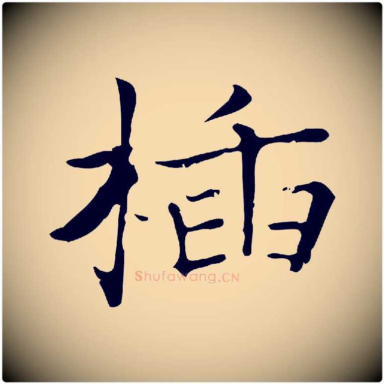 插毛笔行楷写法,摘自明代陆行直跋荐季直表
