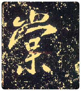棠毛笔行书写法,摘自唐李世民晋祠铭
