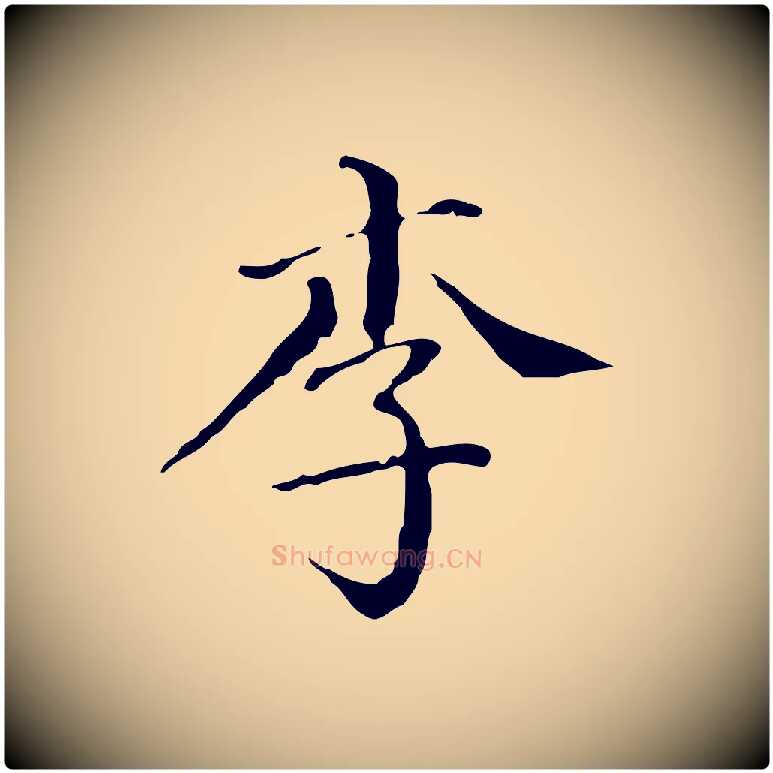 李毛笔行楷写法,摘自明代徐守和保母帖释文