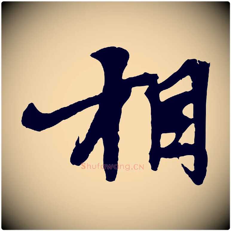 相毛笔行楷写法,摘自元代张雨跋苏轼诗二首