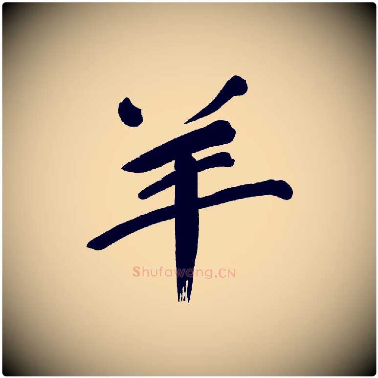羊毛笔行书写法,摘自明代董其昌传赞上