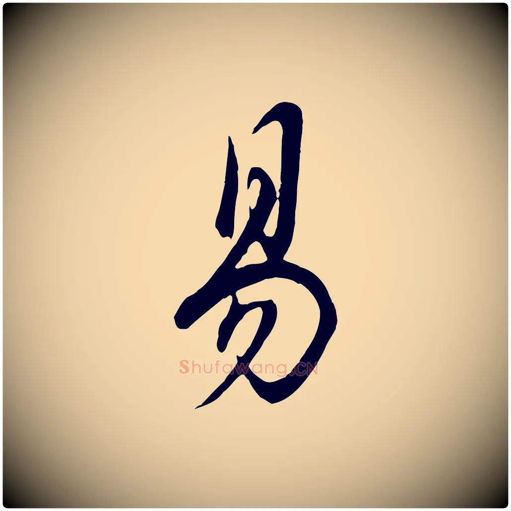 易毛笔行书写法,摘自明代董其昌邵康节先生自着无名公