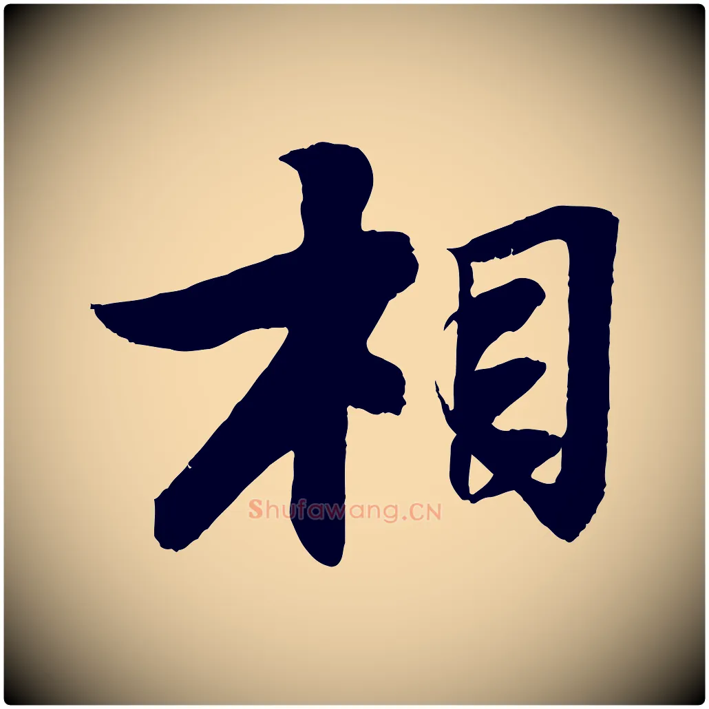 相毛笔行书写法,摘自宋代苏轼石恪画维摩赞