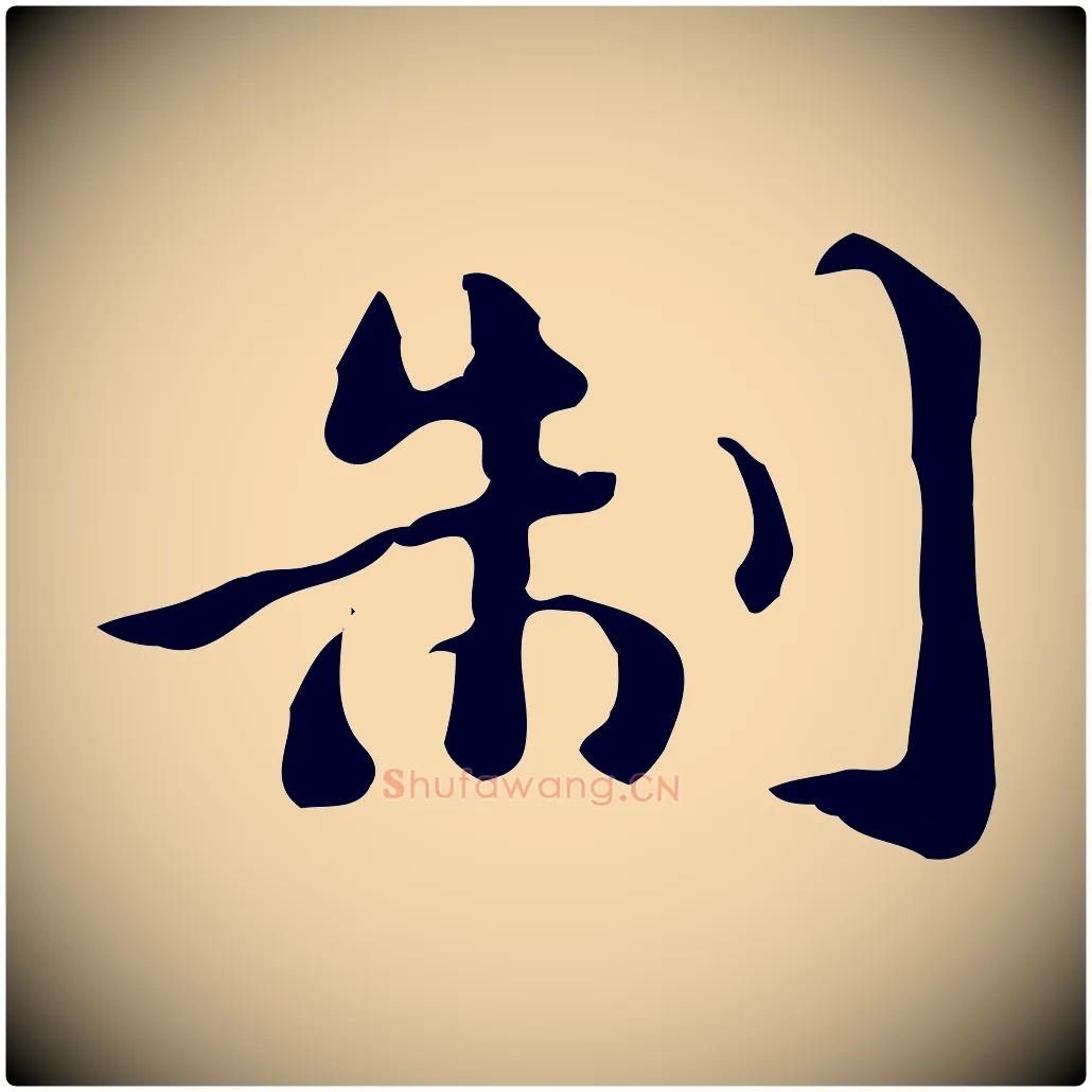 制毛笔行楷写法,摘自明代吴宽跋道服赞