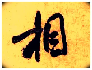 相毛笔行书写法,摘自宋米芾张季明帖
