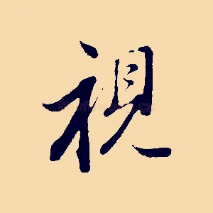 視