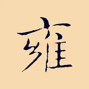 雍