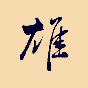 雄