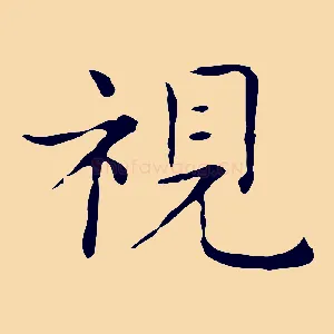 視