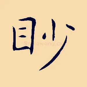 眇