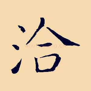 洽
