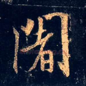 阇