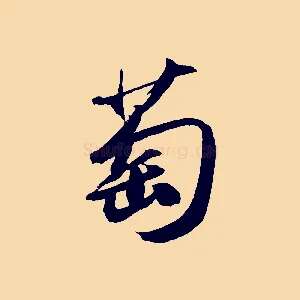 萄