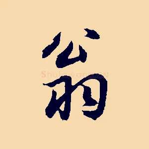 翁