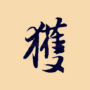 獲