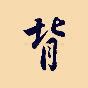 背