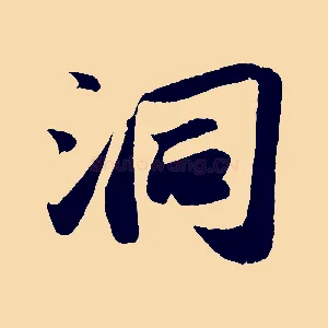 洞