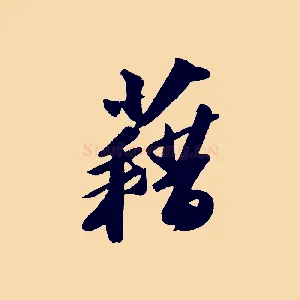 藉