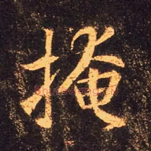 掩