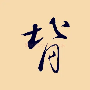 背