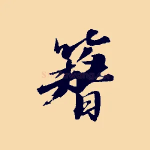 簪