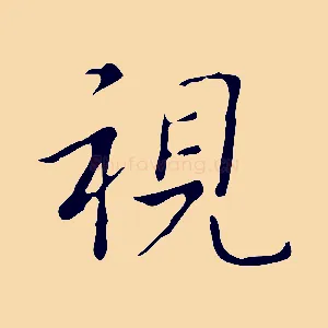 視