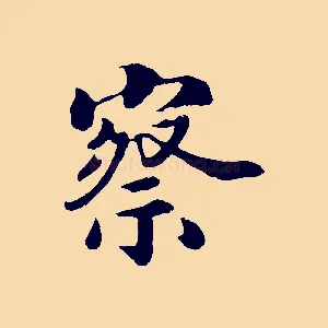 察