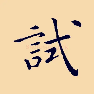 試