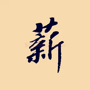 薪