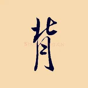 背