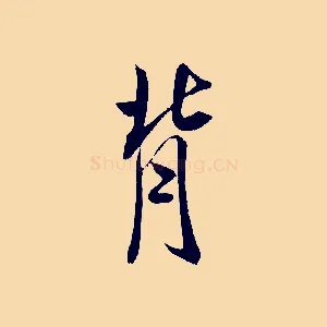 背