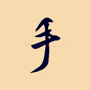 手
