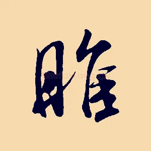 睢