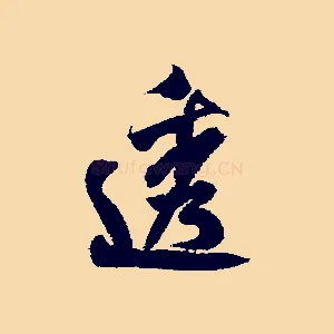 透