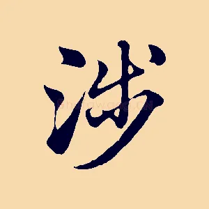 涉