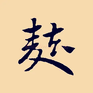 麩