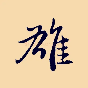 雄