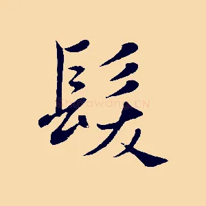 髮