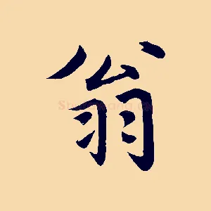翁