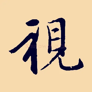 視