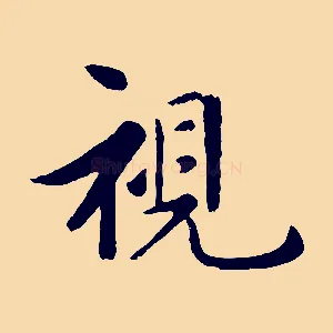 視