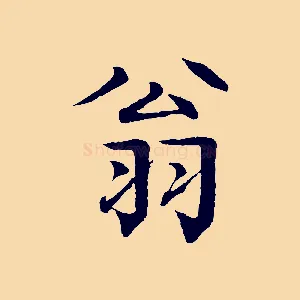 翁