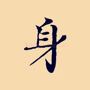 身