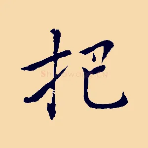 把