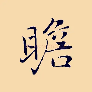 瞻