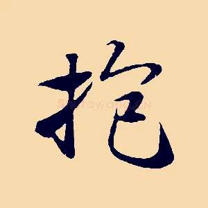 抱