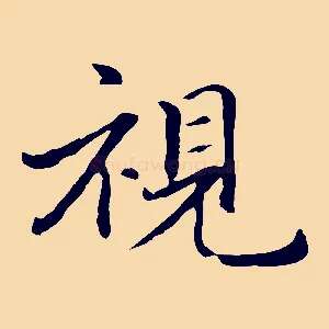 視