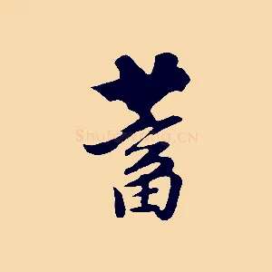 蓄
